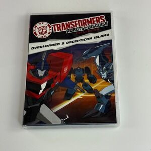Transformers Robots In Disguise DVD Overloaded & Decepticon Island Double Featur